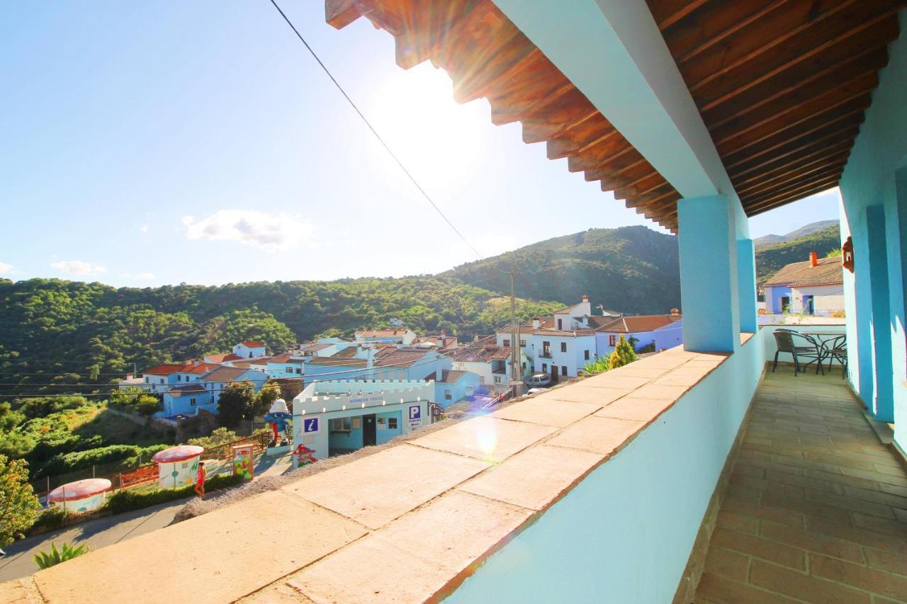 Casas Rurales Juzcar Centro Exteriör bild