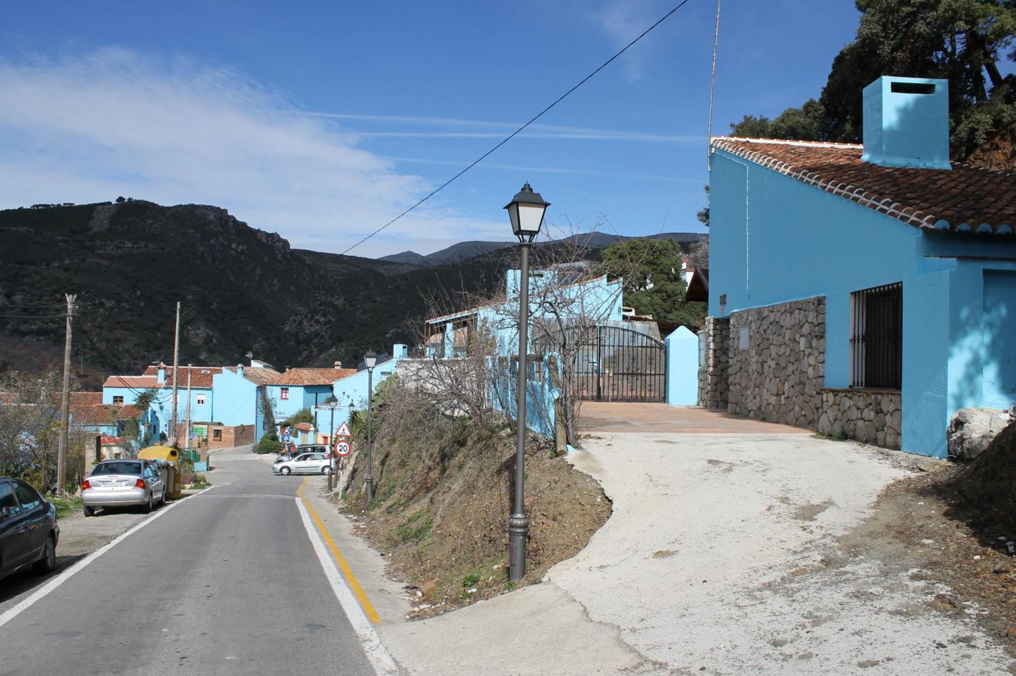 Casas Rurales Juzcar Centro Rum bild