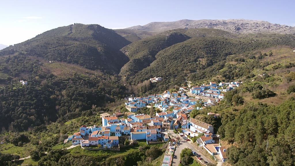 Casas Rurales Juzcar Centro Exteriör bild